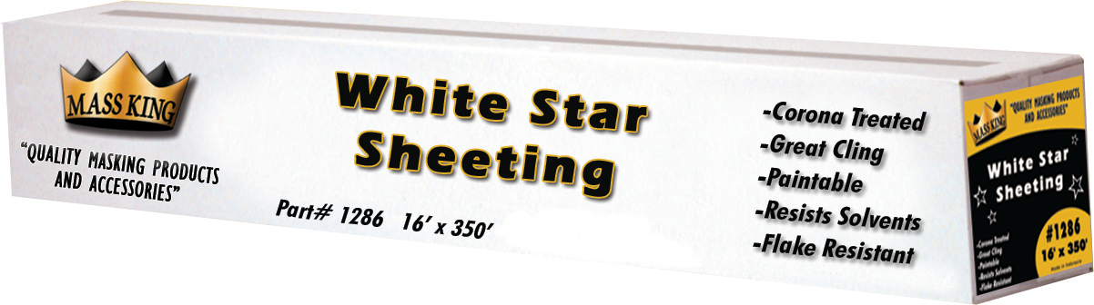White Star plastic sheeting box