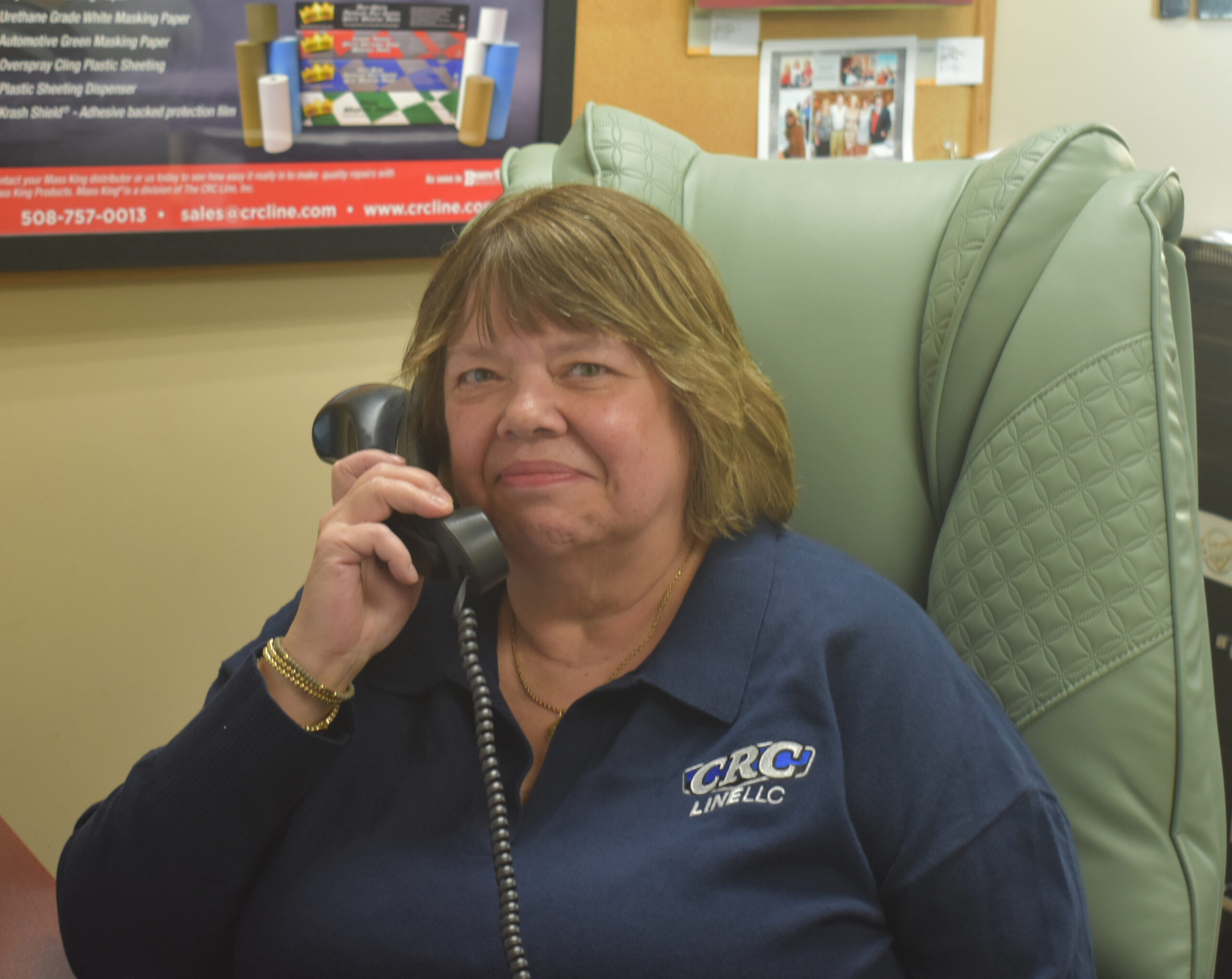 Debbie on the phone